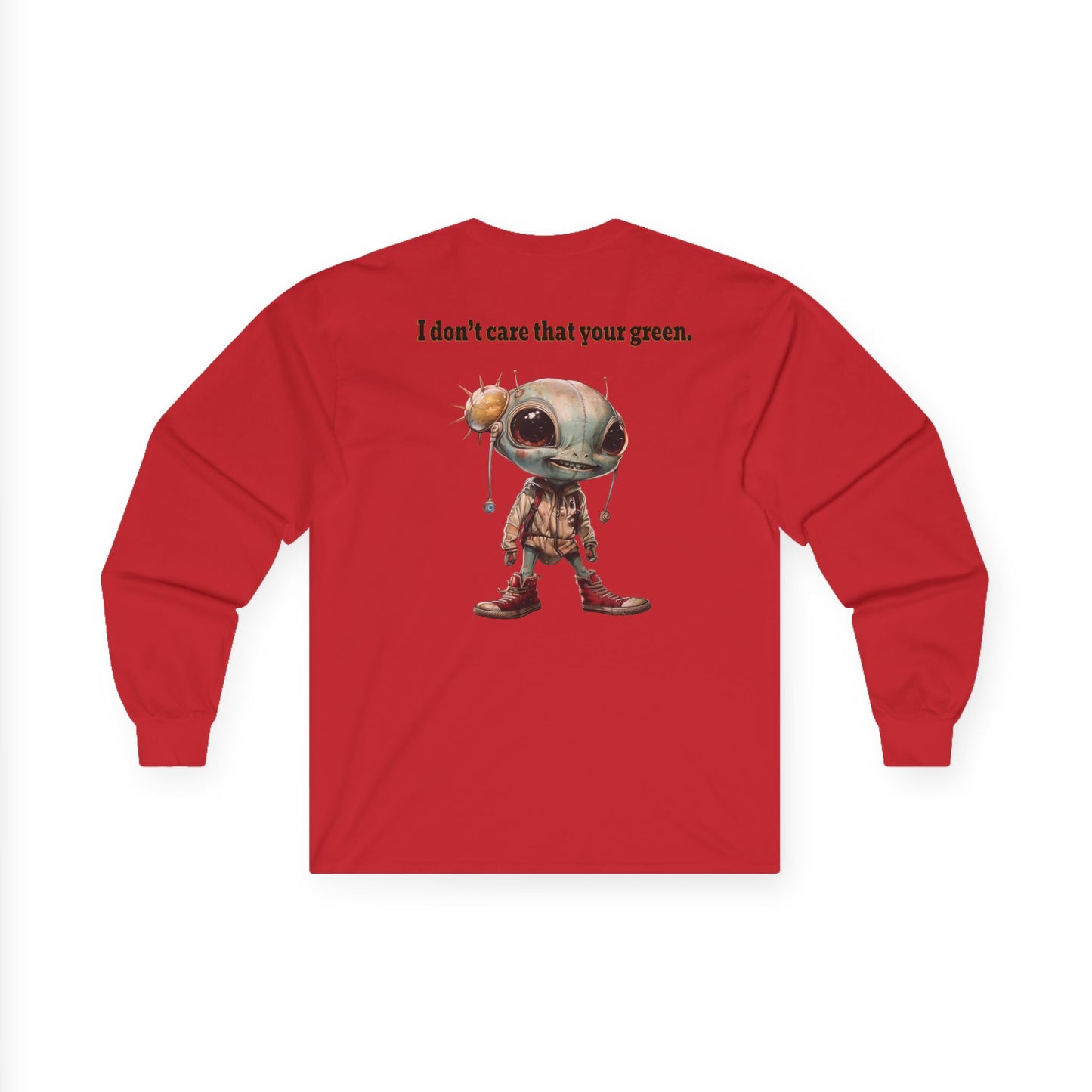 I don't care that your grey - Ultra Cotton Long Sleeve Tee