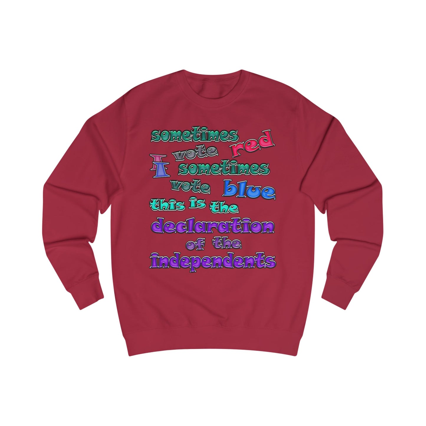 declaration of the independents - Men's Sweatshirt
