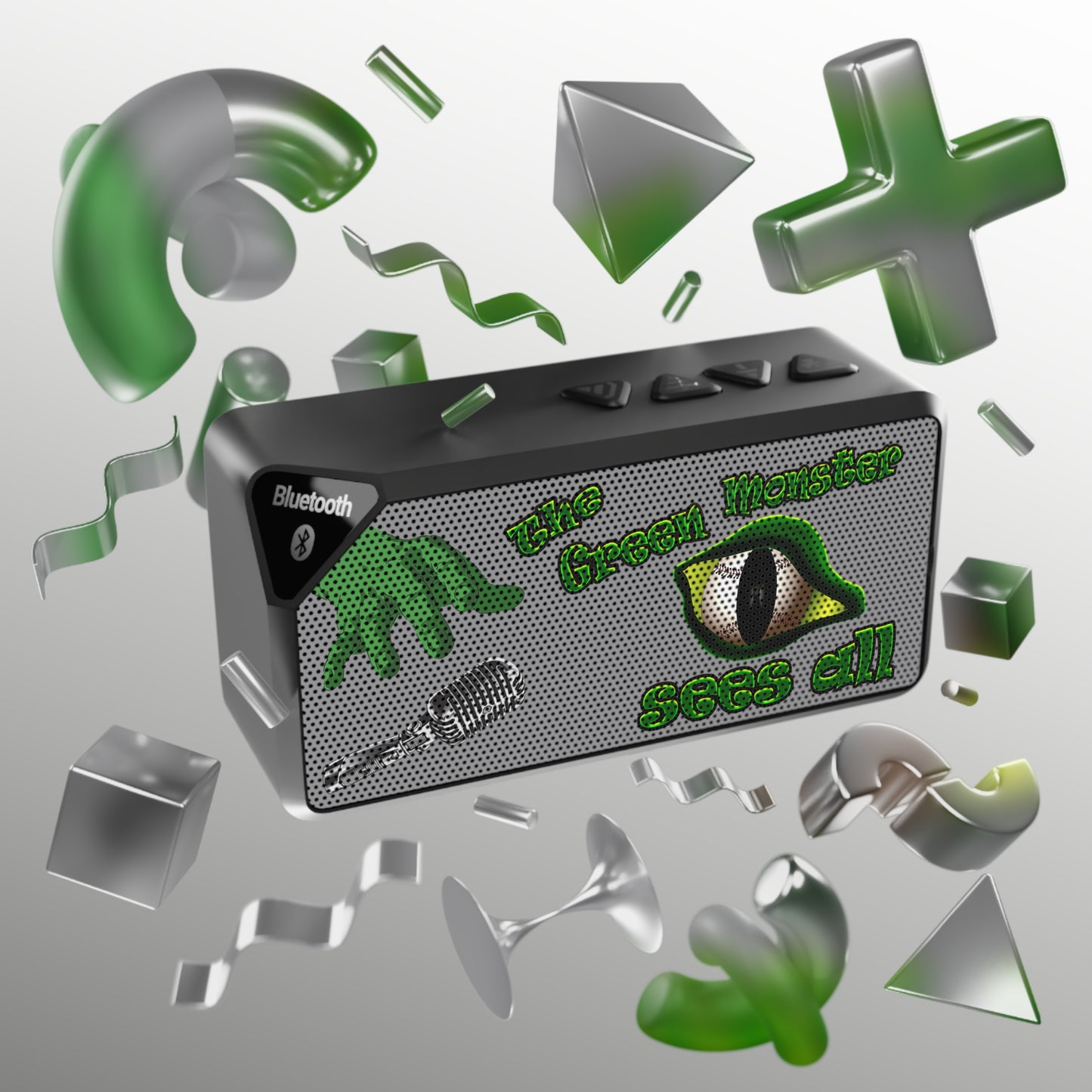 green monster - Jabba Bluetooth Speaker (grey)
