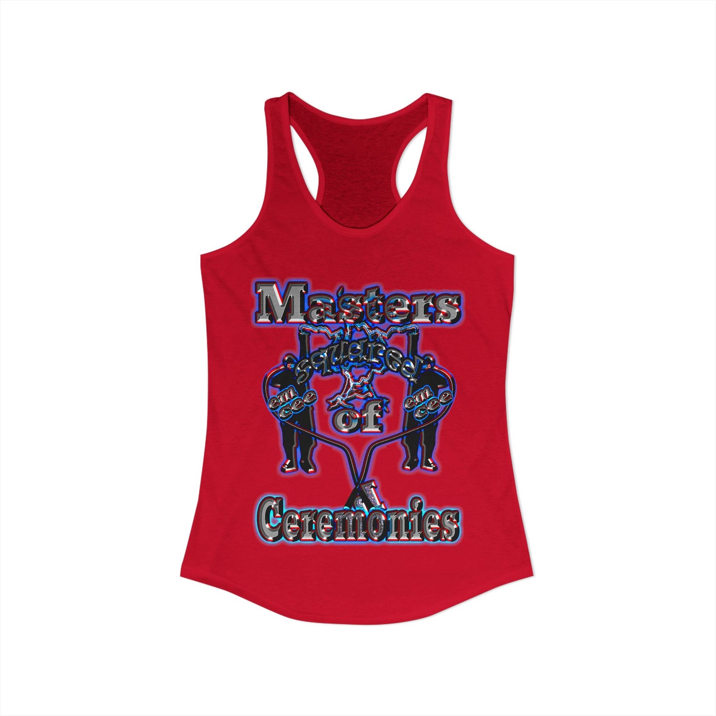 em cee squared - Women's Ideal Racerback Tank