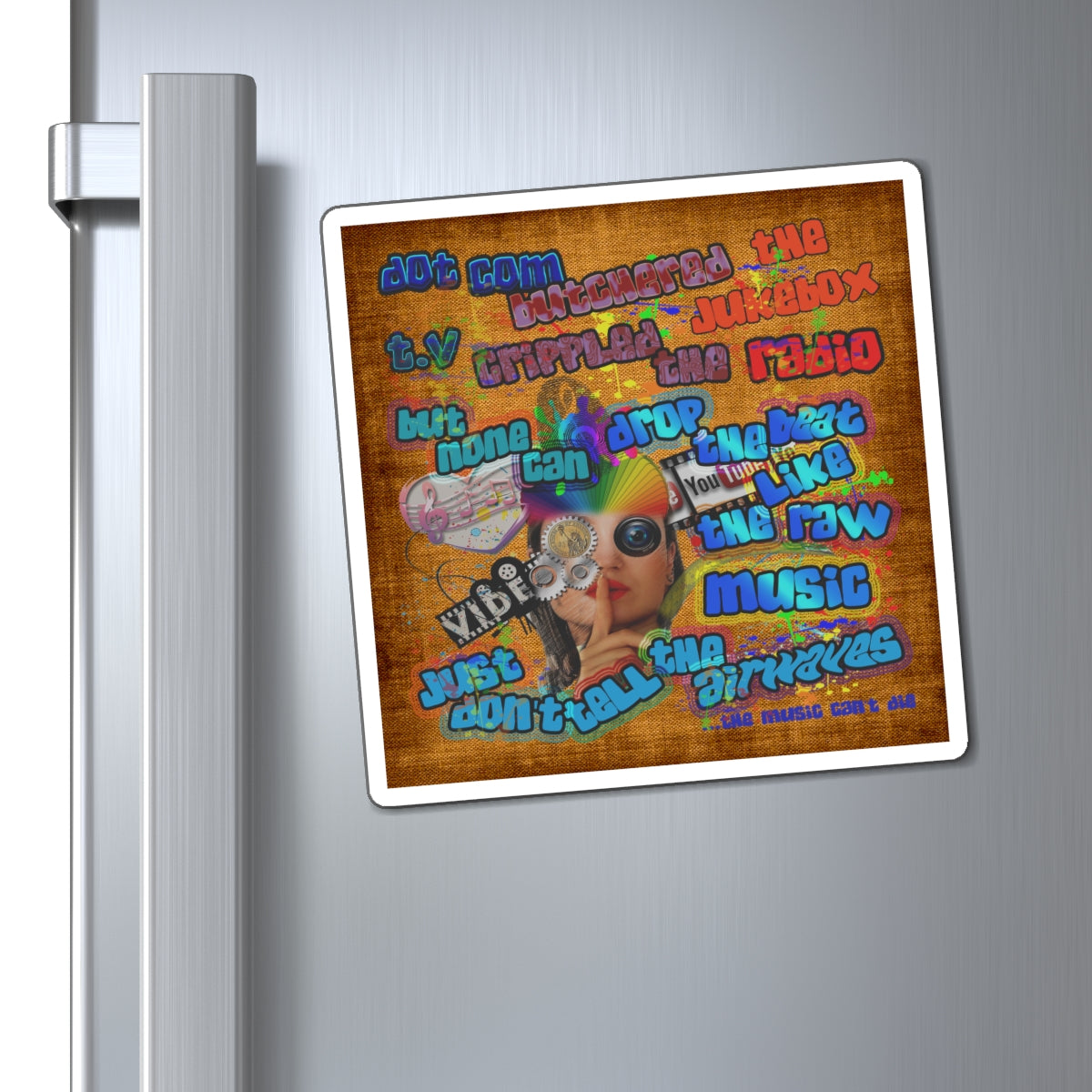 drop the beat - Magnets - (brown papyrus)