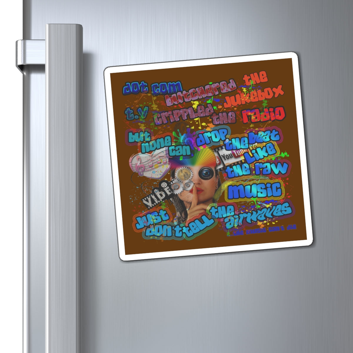 drop the beat - Magnets - (brown)