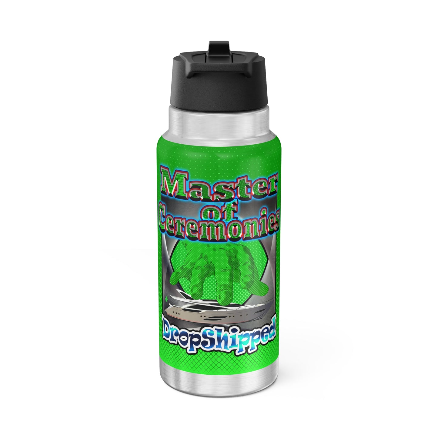 logo - Gator Tumbler, 32oz (logo green)