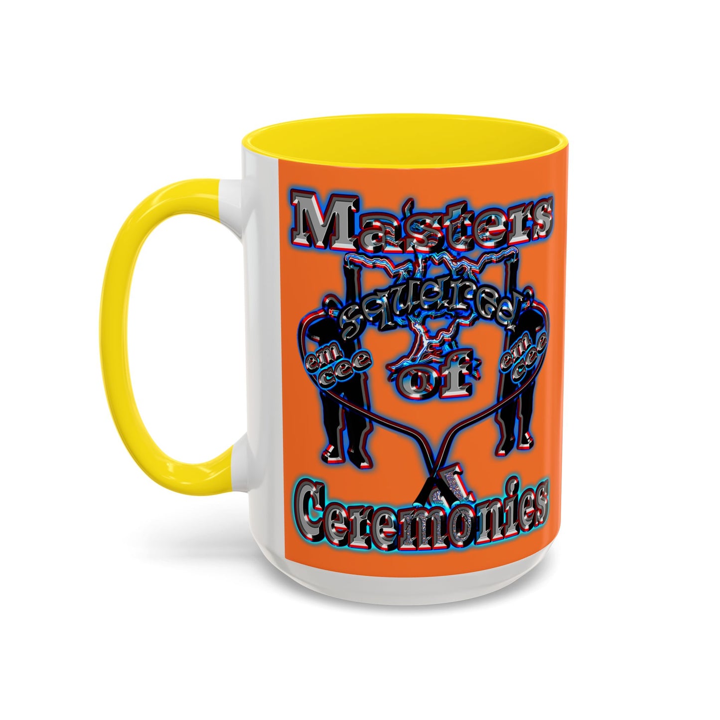 em cee squared - Accent Mug (crusta)