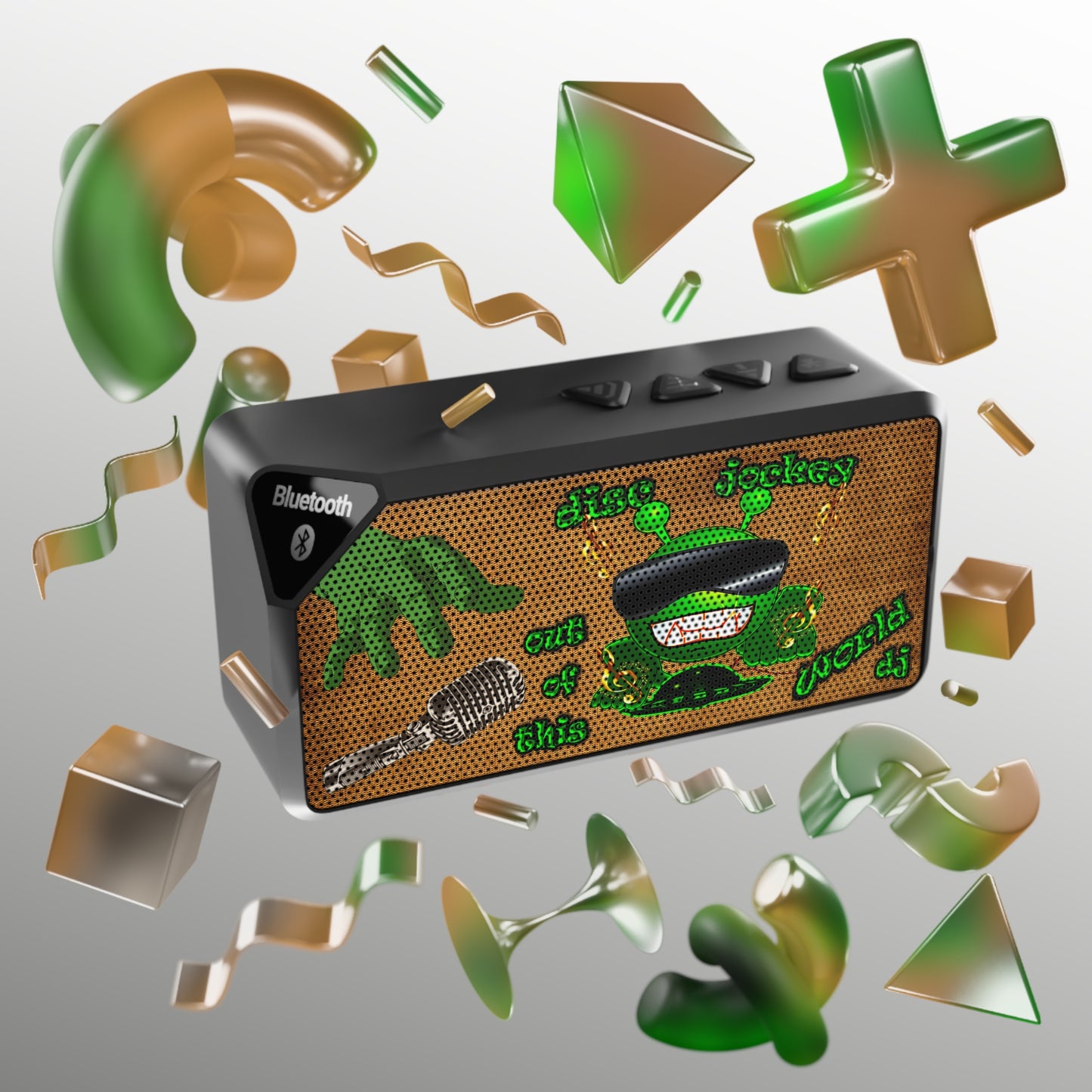 disc jockey - Jabba Bluetooth Speaker (brown papyrus)