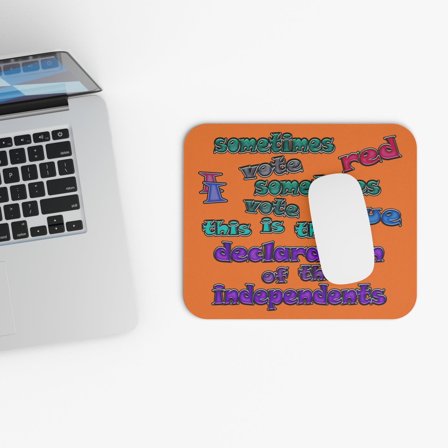 declaration of the independents - Mouse Pad (Rectangle) (crusta)