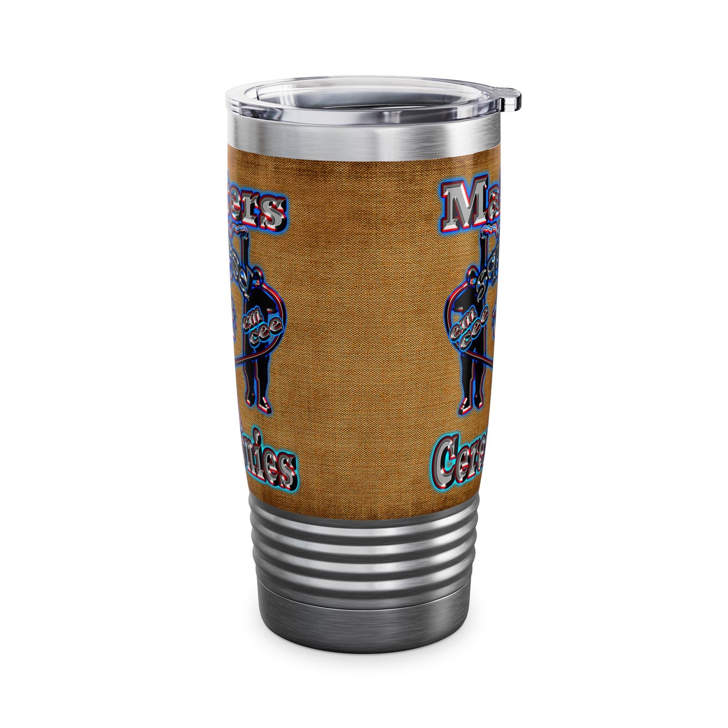 em cee squared - Ringneck Tumbler, 20oz (brown papyrus)