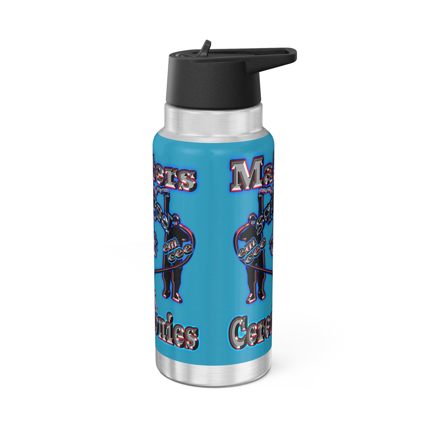 em cee squared - Gator Tumbler, 32oz (turquoise)