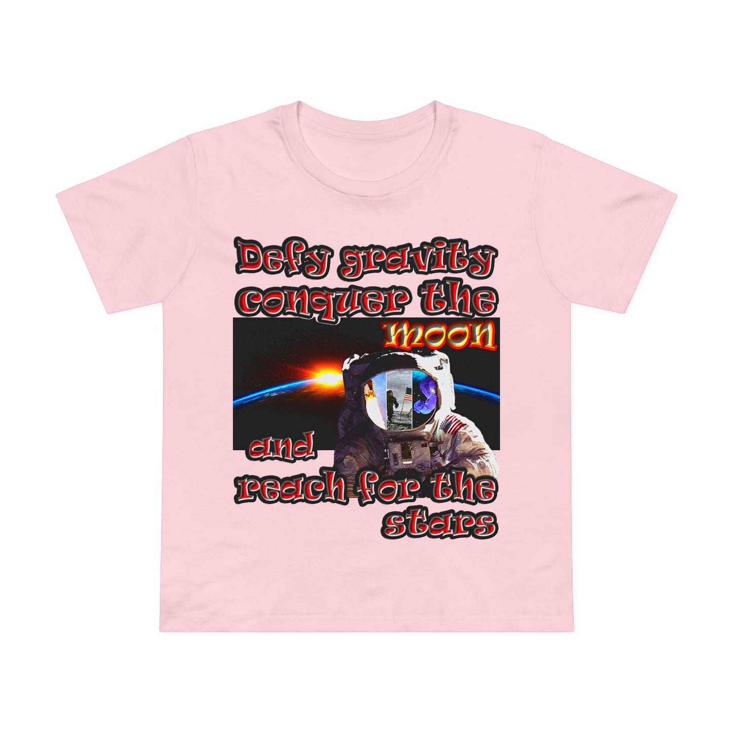 defy conquer reach - Women’s Maple Tee