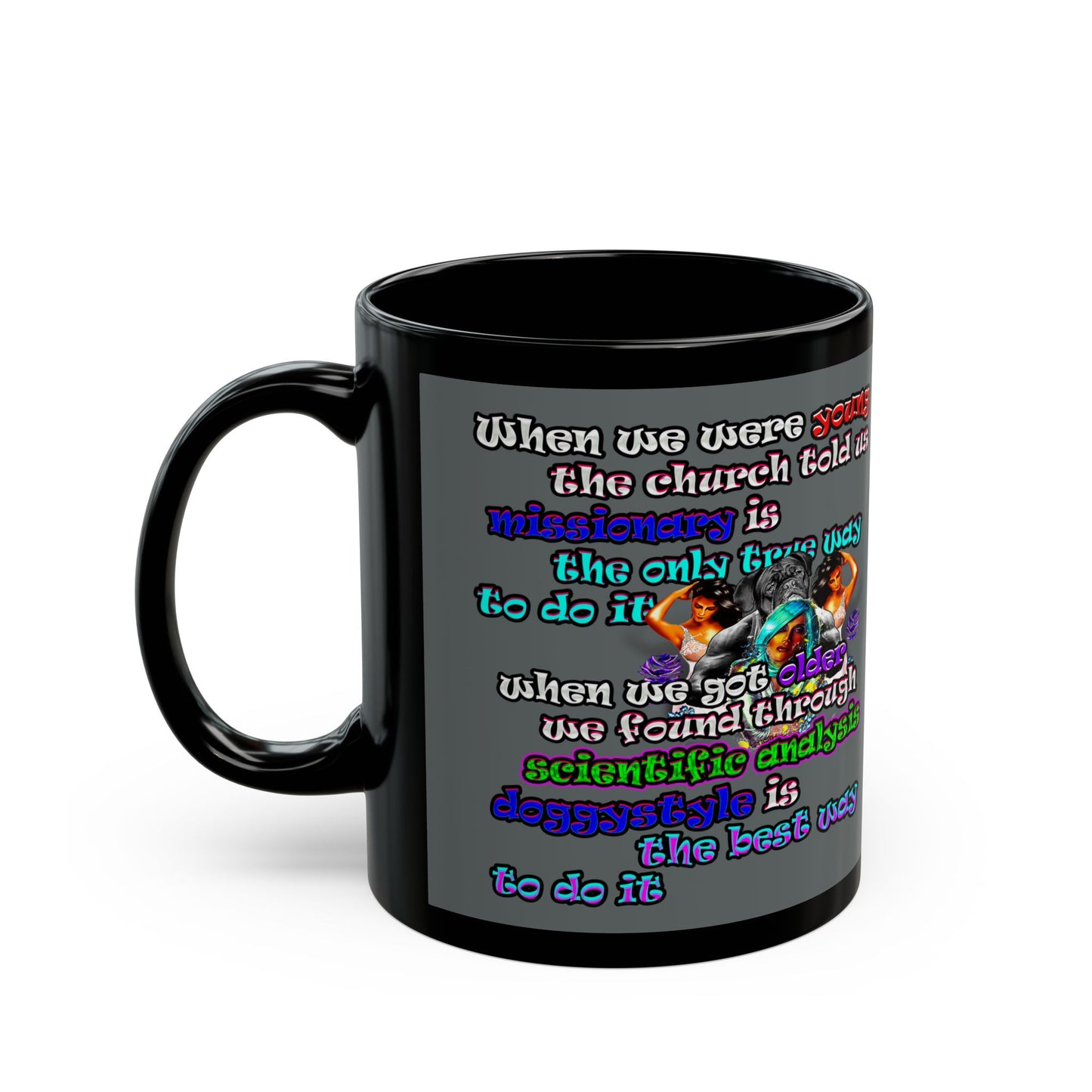 doggystyle - Black Mug (dark grey)