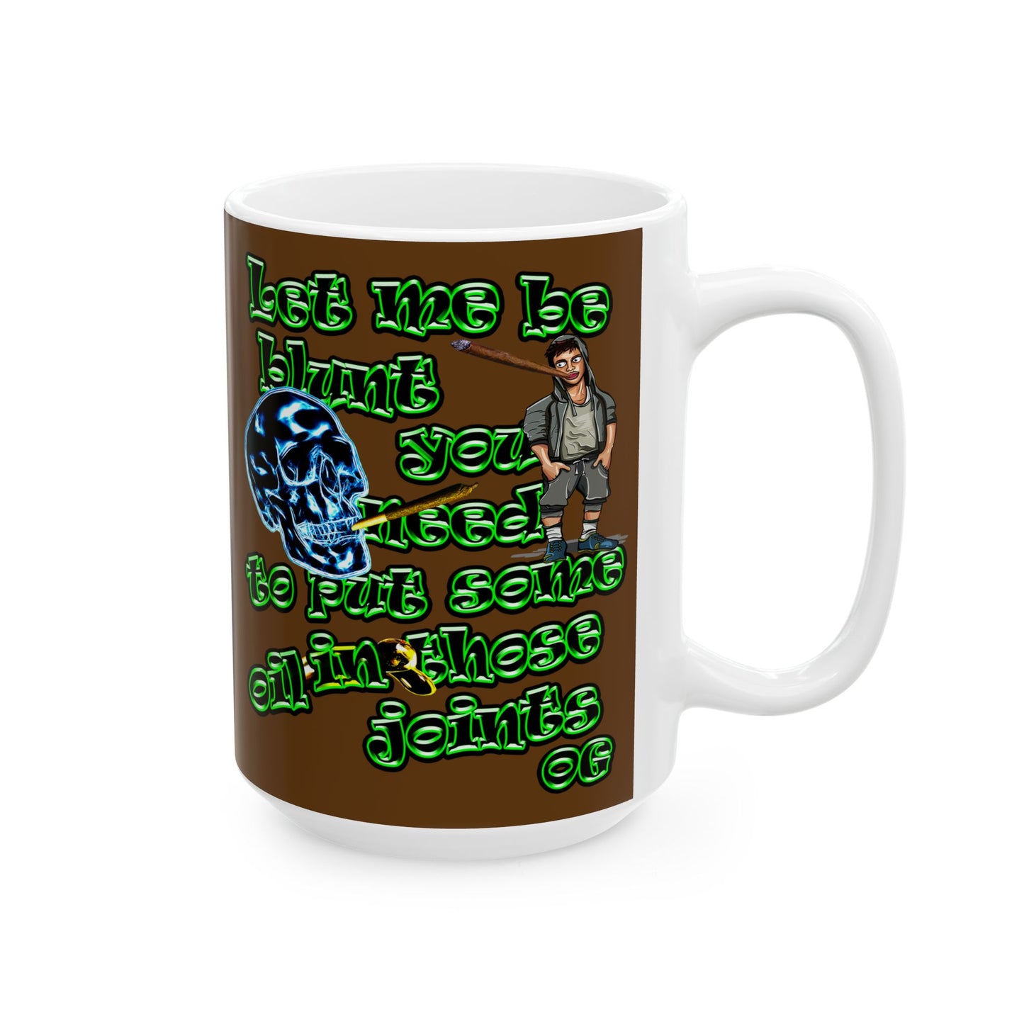 og - White Mug (brown)