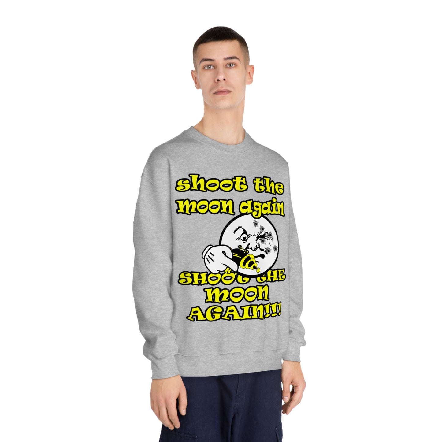 shoot the moon - Unisex DryBlend® Crewneck Sweatshirt