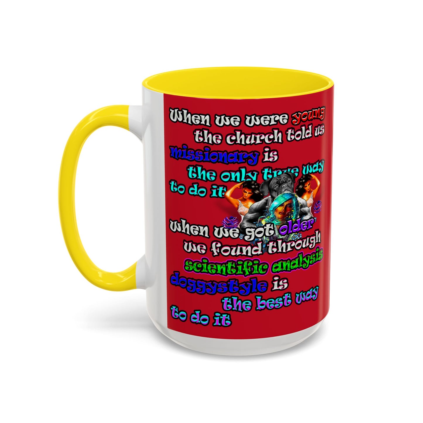 doggystyle - Accent Mug (dark red)