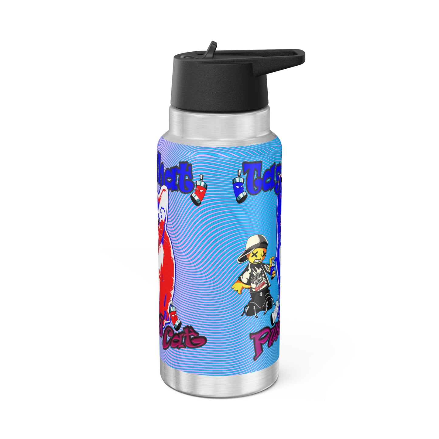 tag that - Gator Tumbler, 32oz (light blue-purple wave)