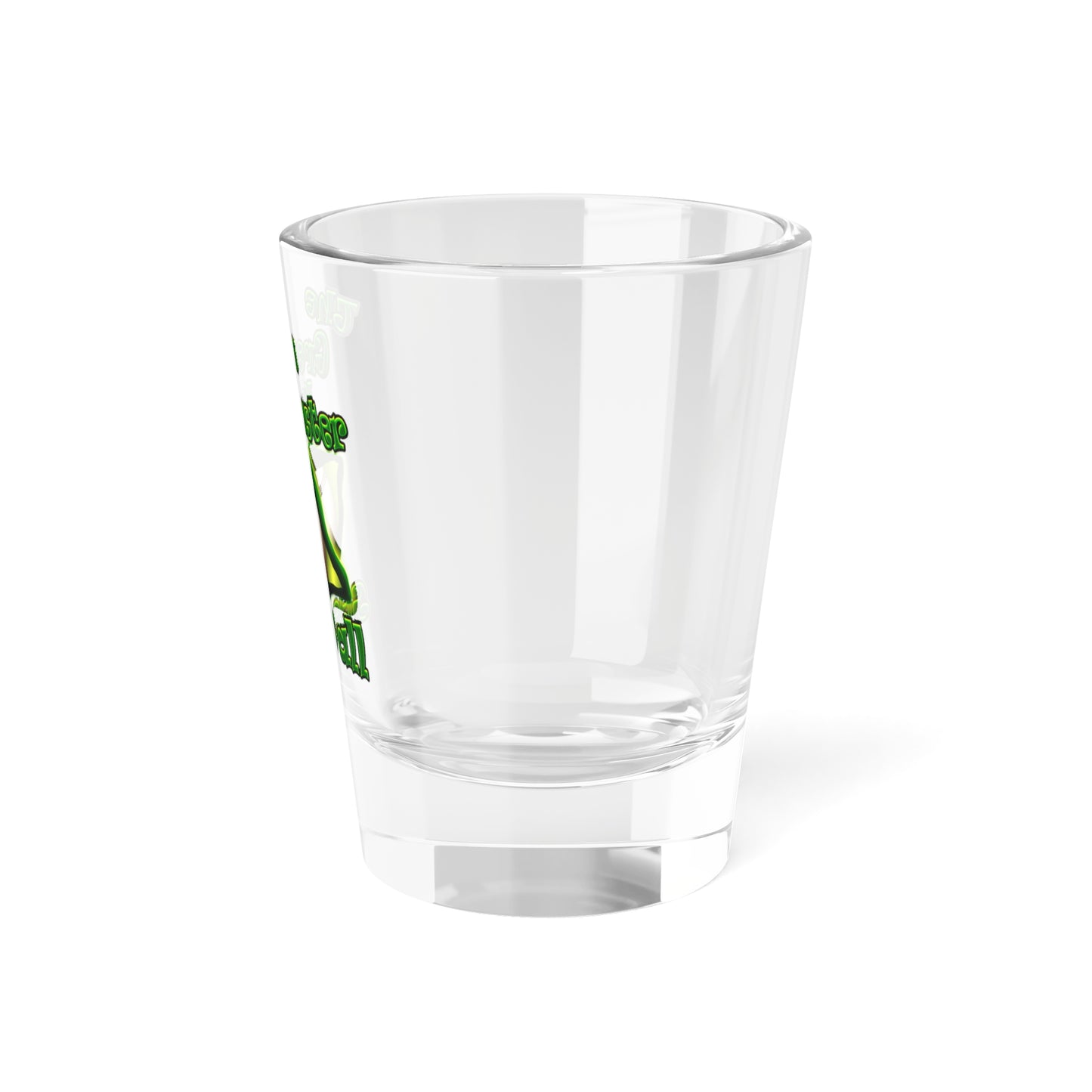 green monster - Shot Glass