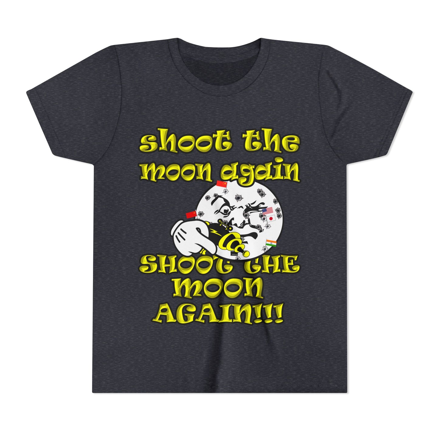 shoot the moon again - Youth Short Sleeve Tee