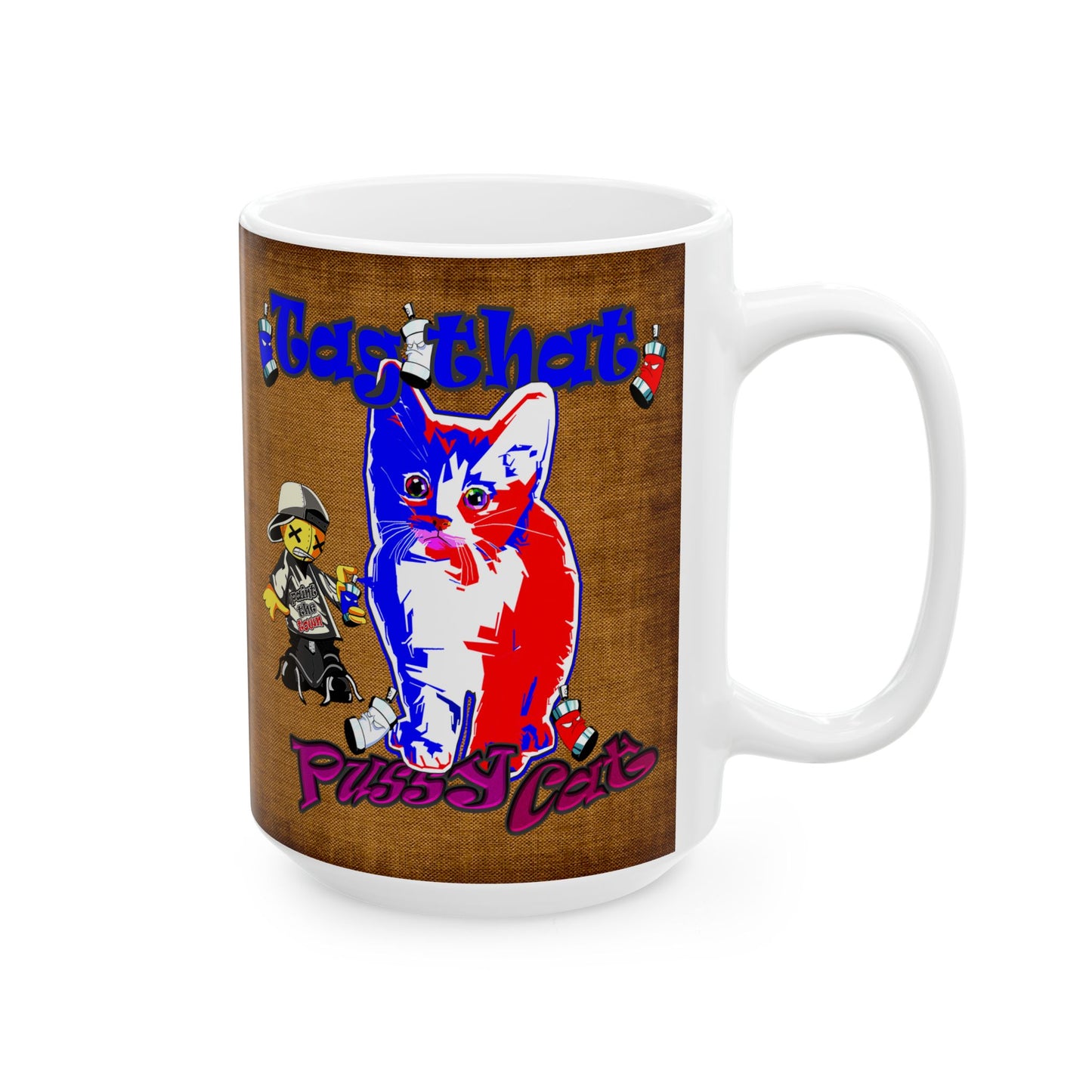 tag that - White Mug (brown papyrus)