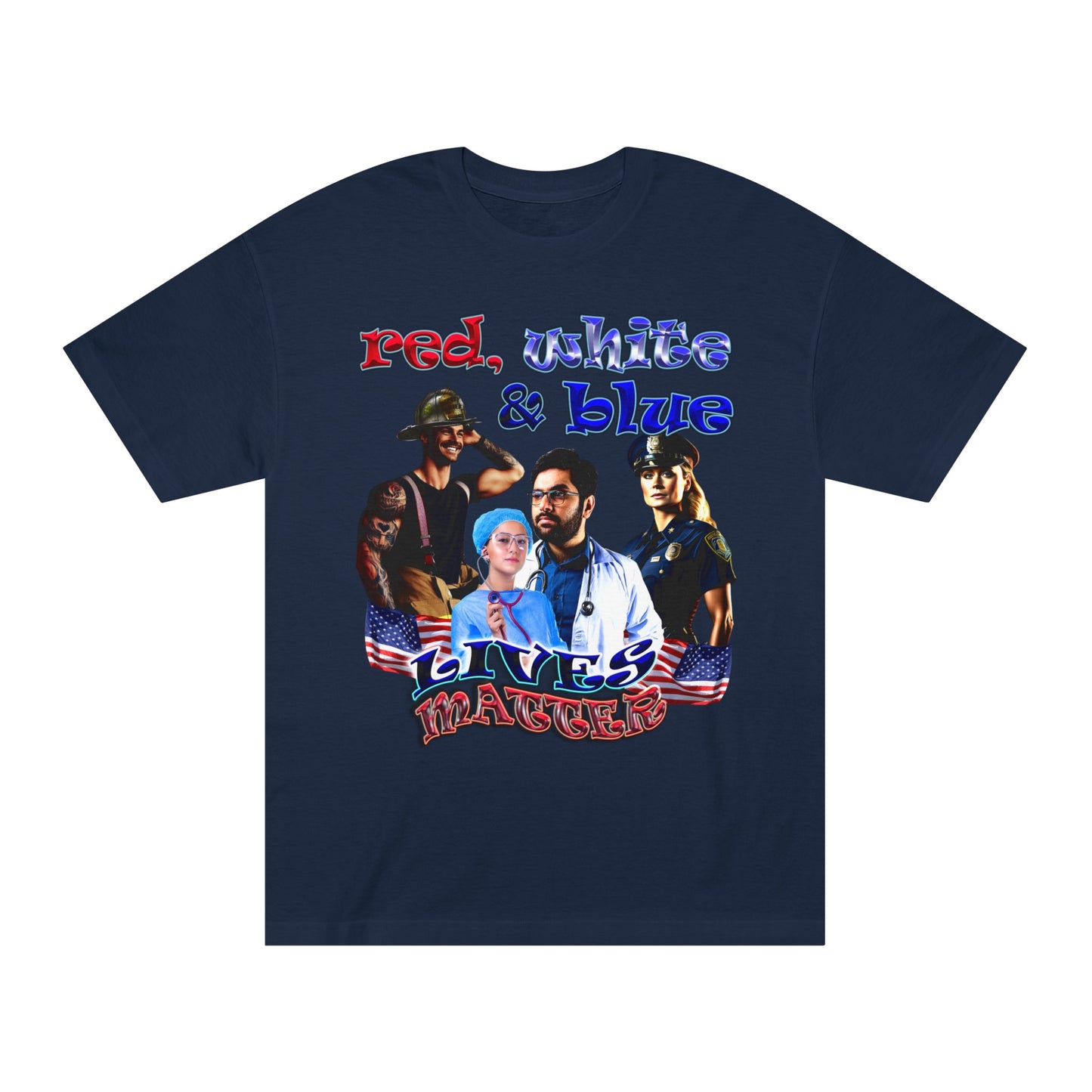 rw&b lives matter - Unisex Classic Tee