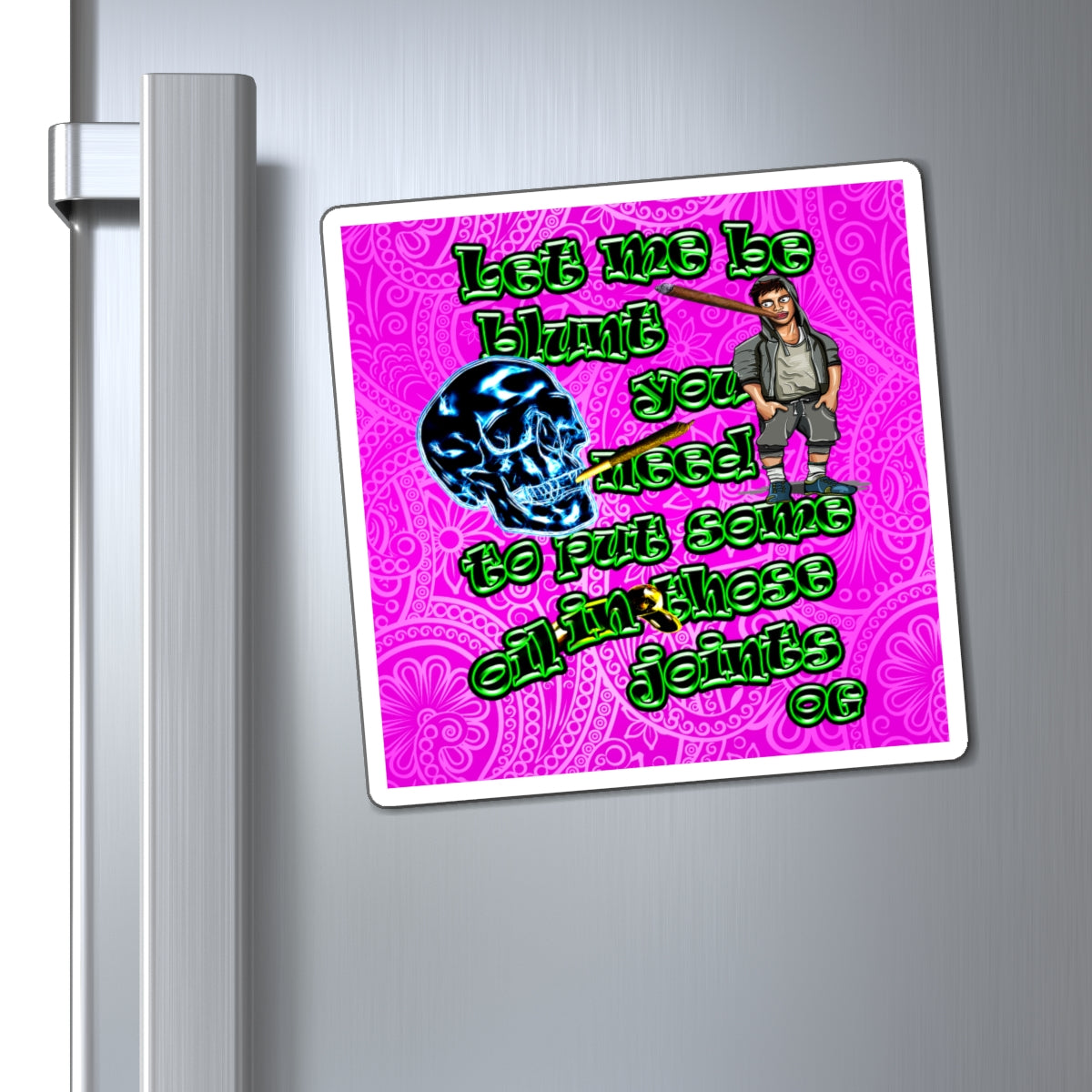 og - Magnets - (pink swirl)