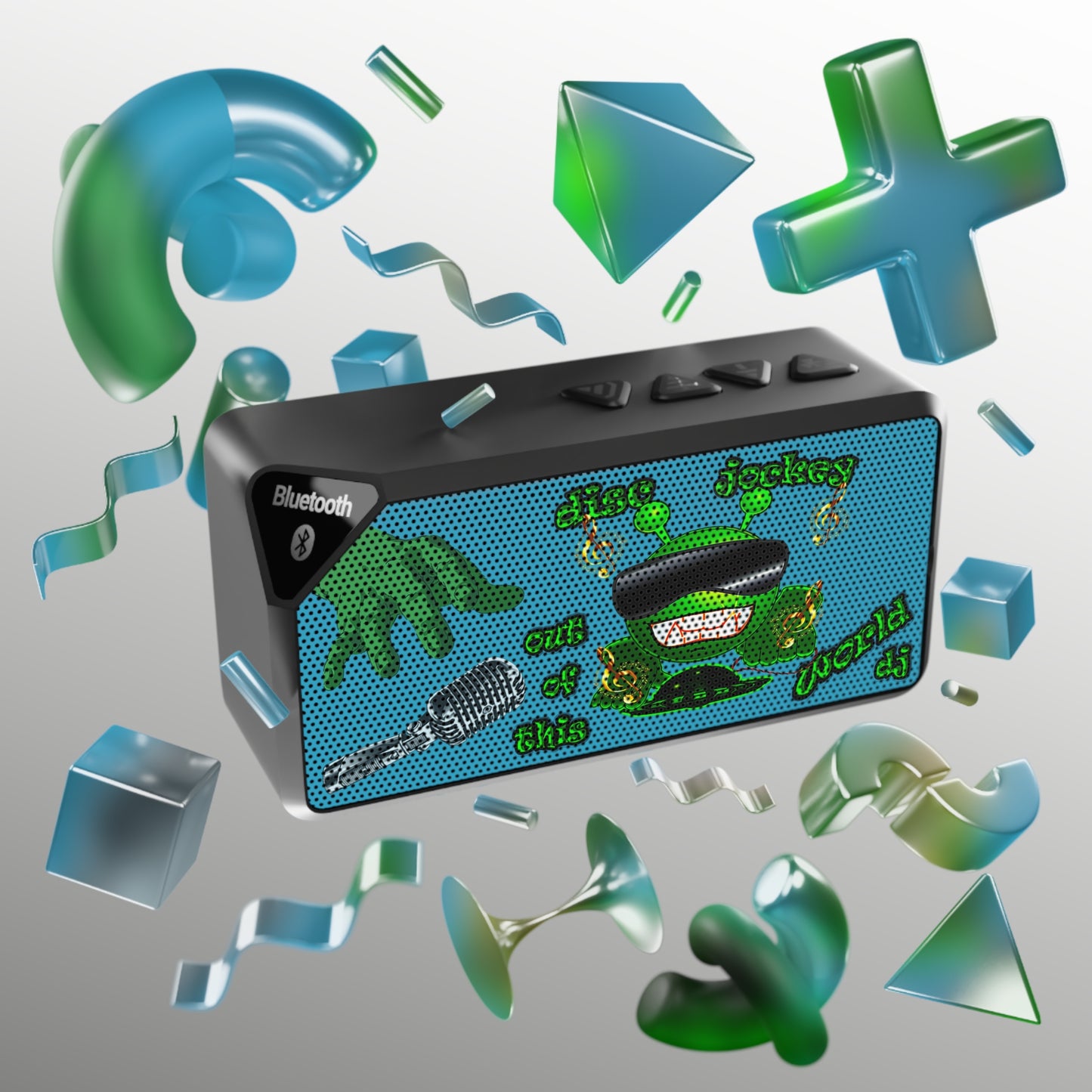 disc jockey - Jabba Bluetooth Speaker (turquoise)