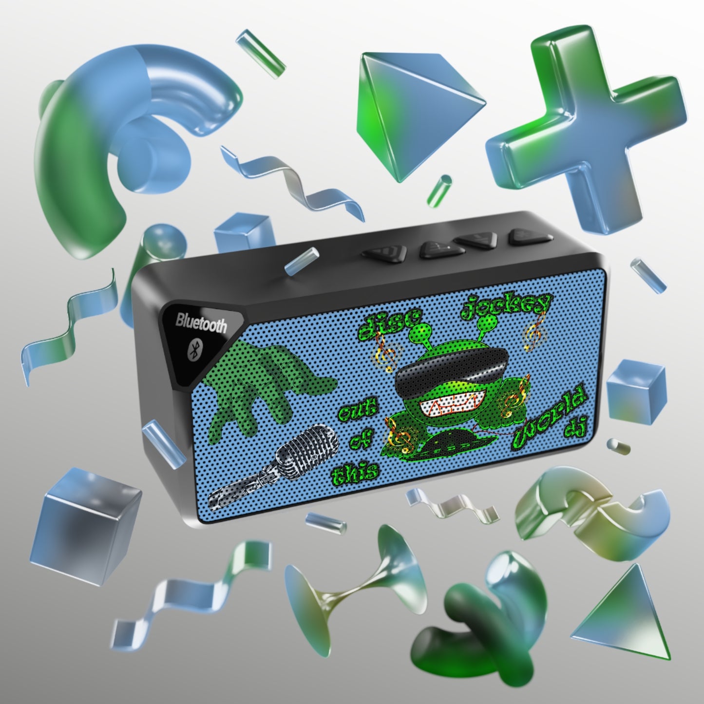 disc jockey - Jabba Bluetooth Speaker (light blue)