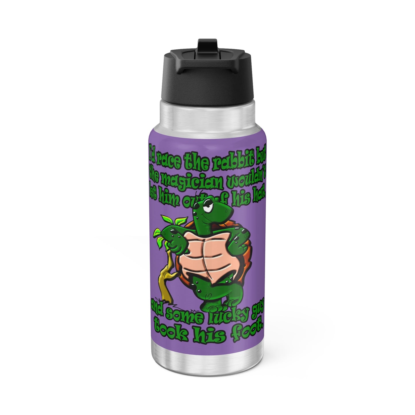 turtle race - Gator Tumbler, 32oz (light purple)