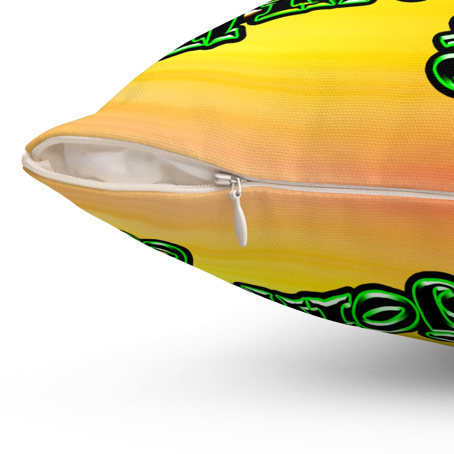 og - Spun Polyester Square Pillow - (color blur)