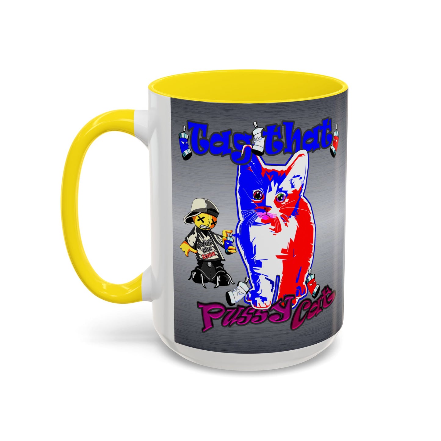 tag that - Accent Mug (brushed nickel)