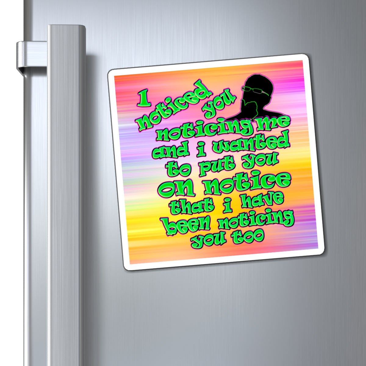 noticed you noticing - Magnets - (color blur)