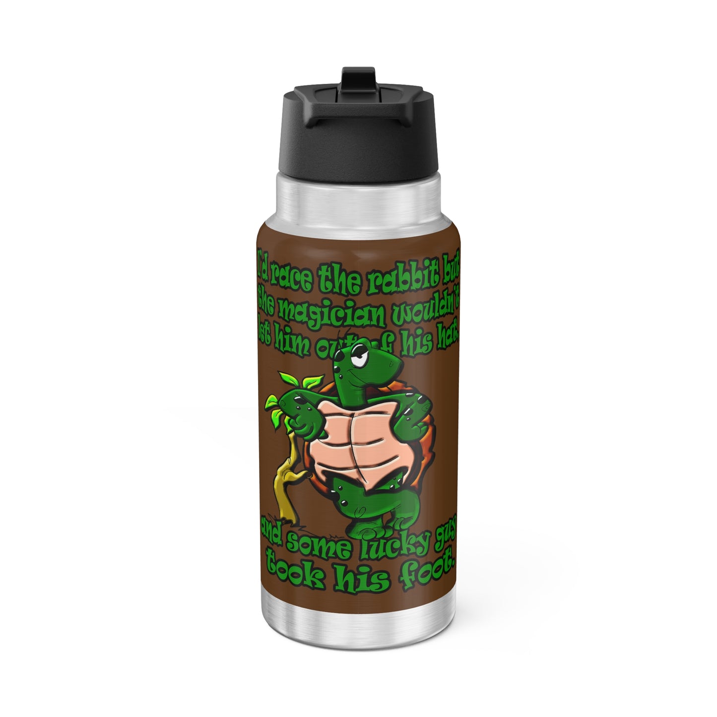 turtle race - Gator Tumbler, 32oz (brown)