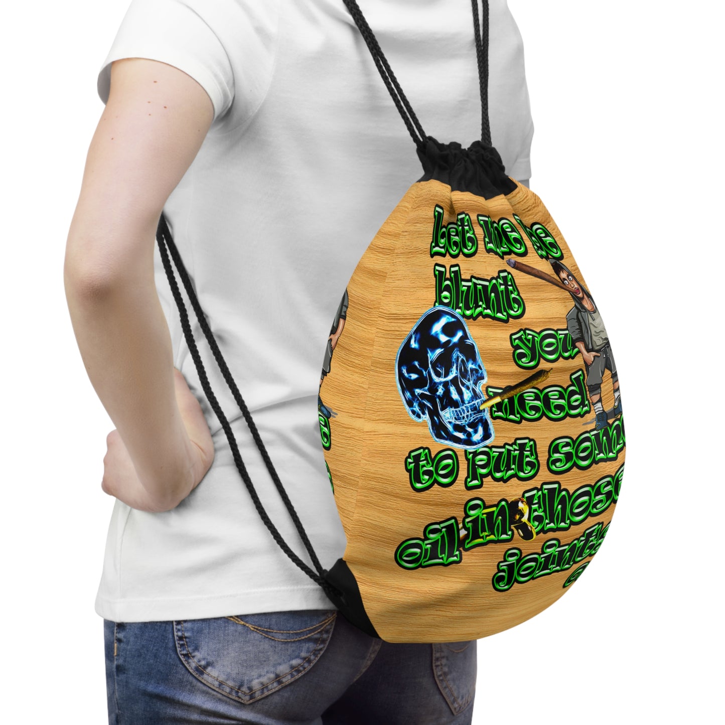 og - Drawstring Bag (butterscotch wood finish)