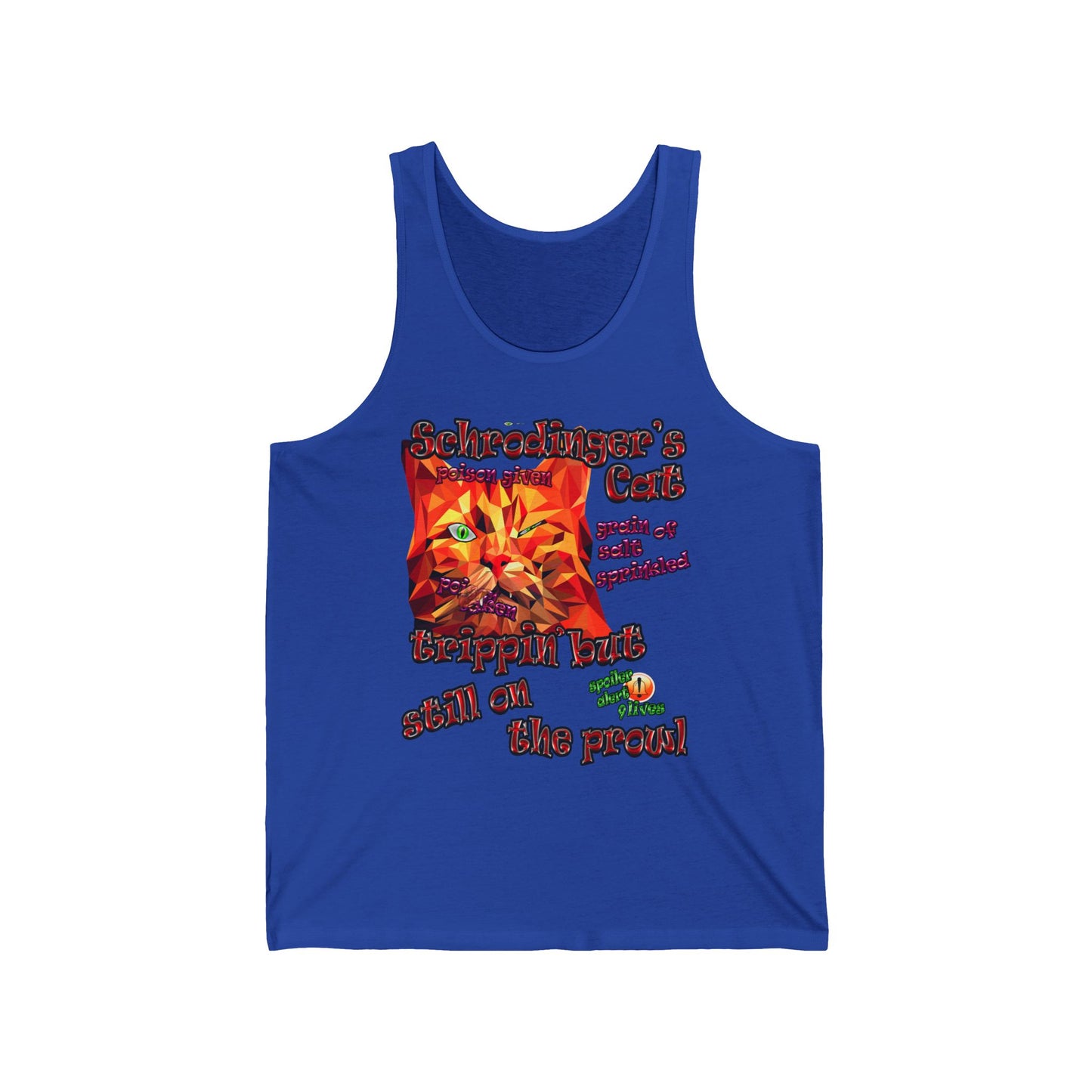 schrodinger's cat - Unisex Jersey Tank