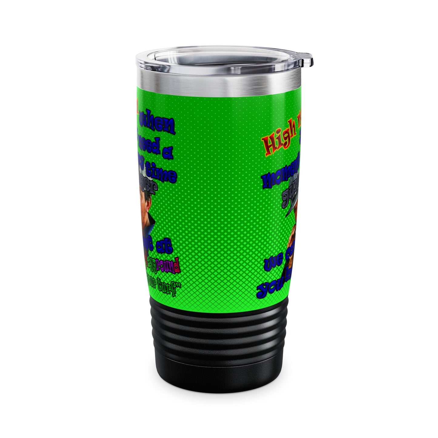 high noon - Ringneck Tumbler, 20oz (logo green)