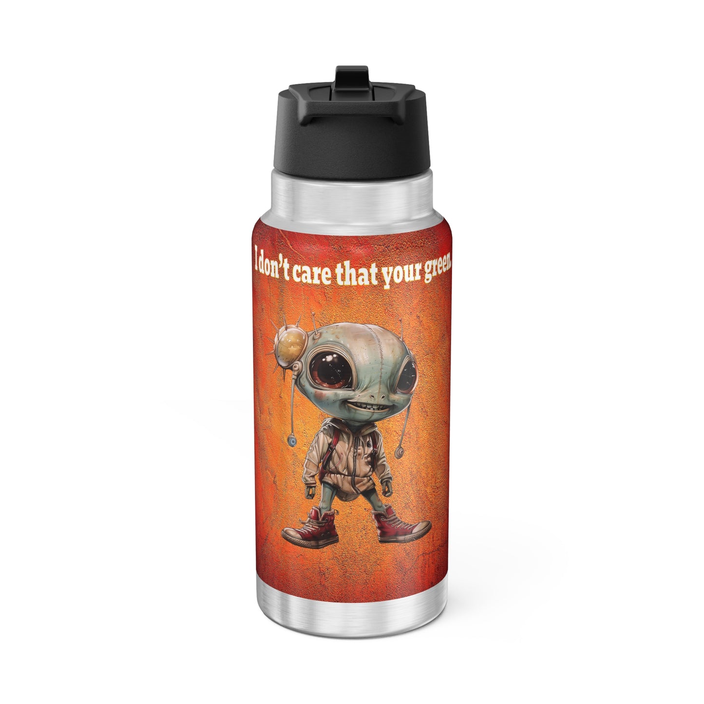 I don't care that your grey - Gator Tumbler, 32oz (burnt orange)