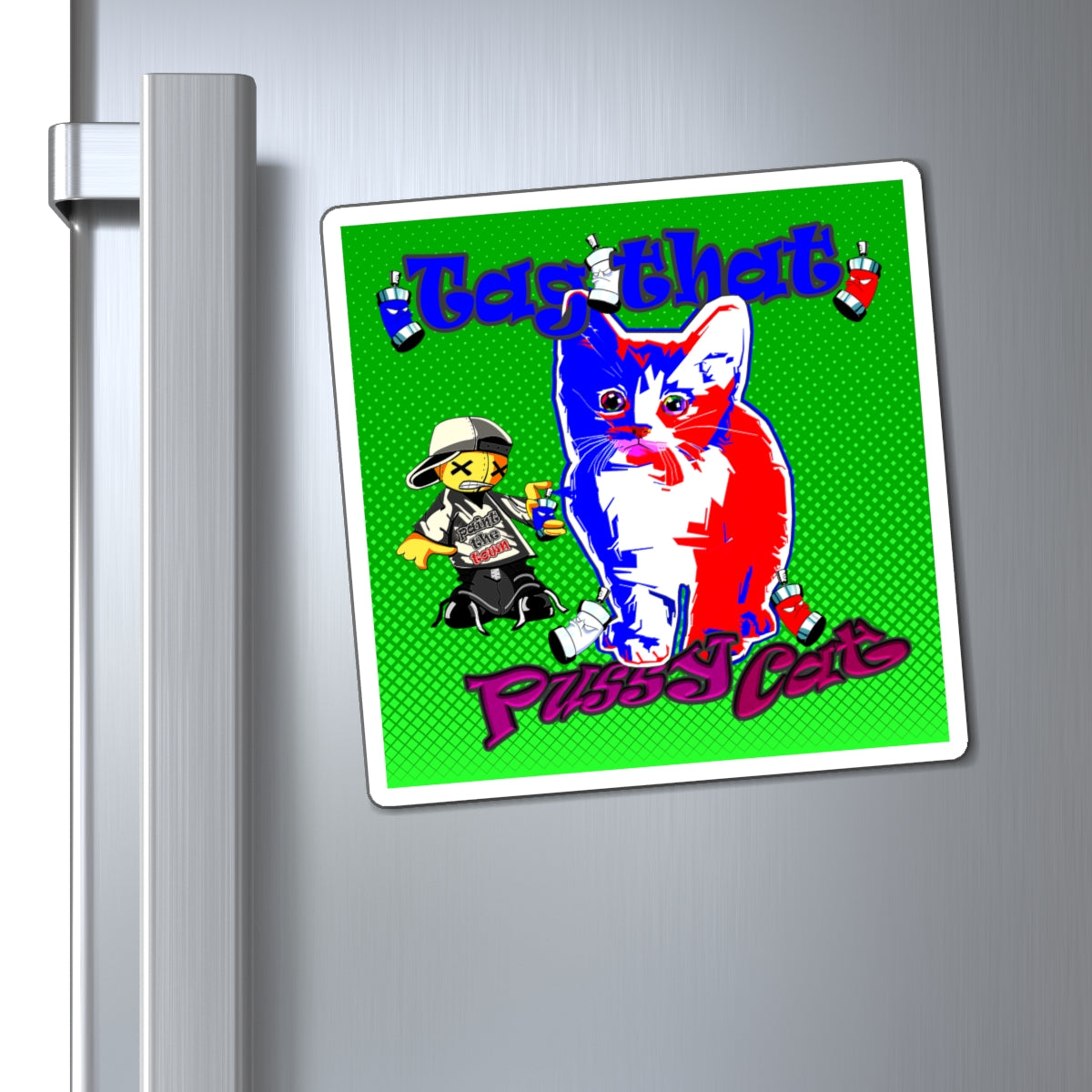 tag that - Magnets - (logo green)