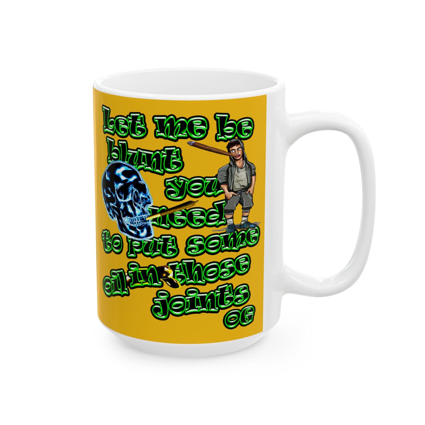 og - White Mug (yellow)