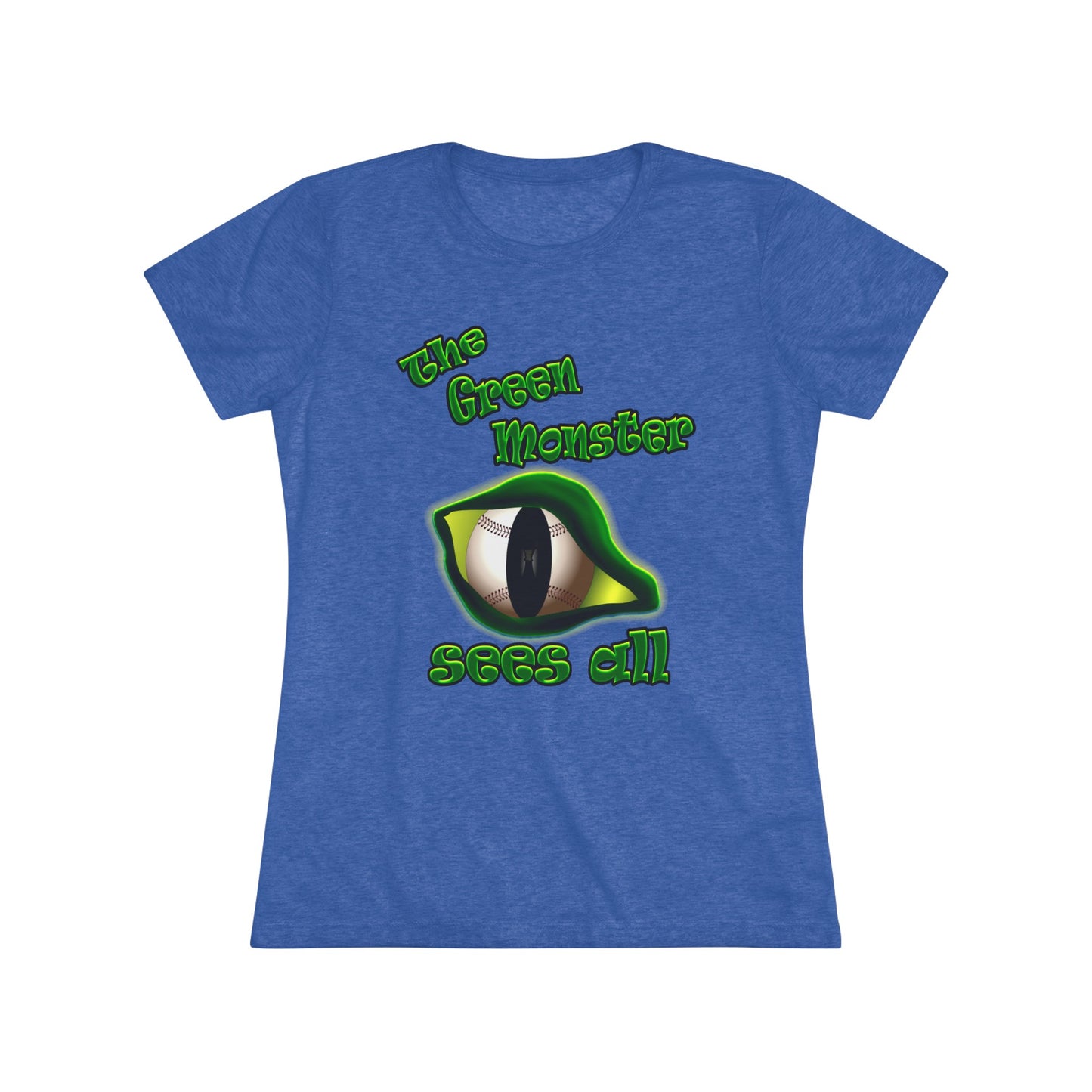 green monster - Women's Triblend Tee