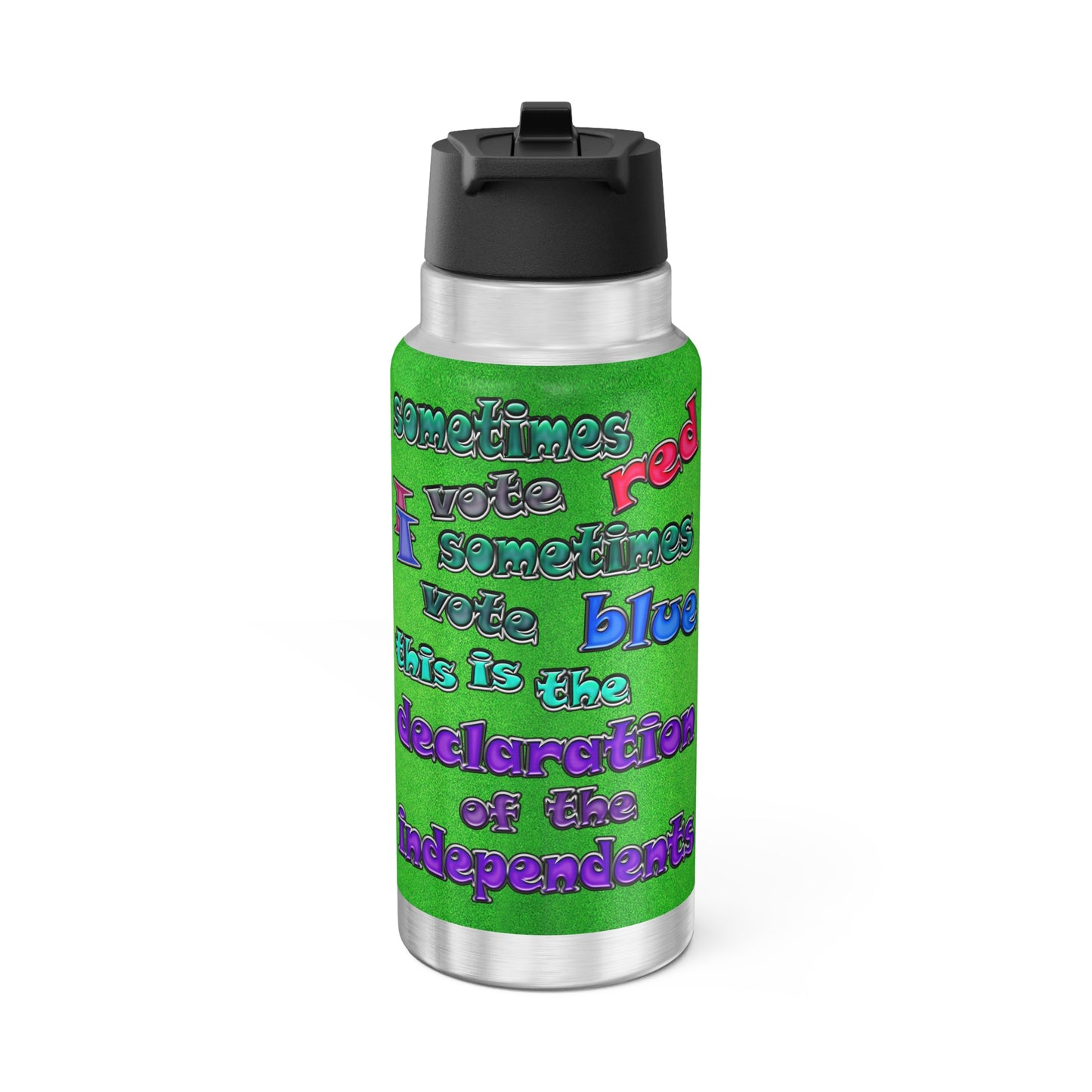 declaration of the independents - Gator Tumbler, 32oz (green turf)