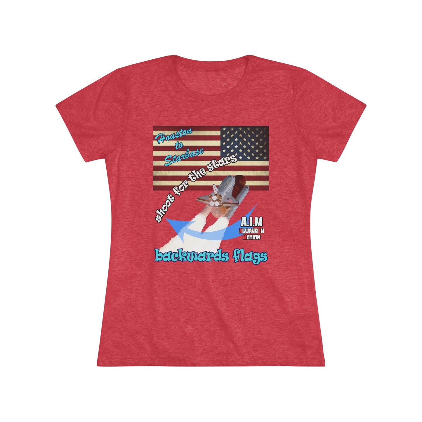 shoot for the stars - Women's Triblend Tee