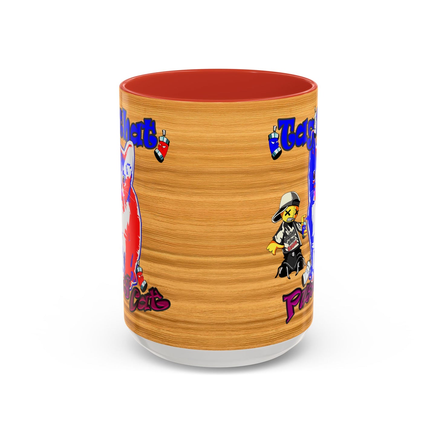 tag that - Accent Mug (butterscotch wood finish)