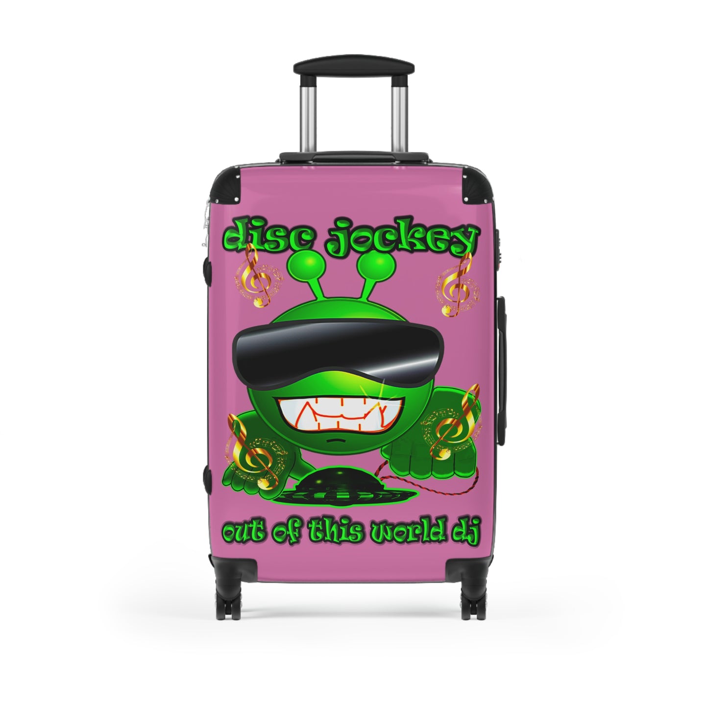 disc jockey - Suitcase (light pink)