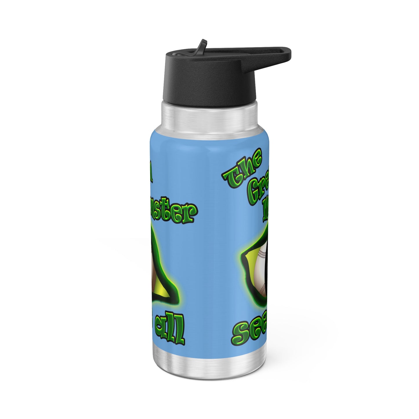 green monster - Gator Tumbler, 32oz (light blue)