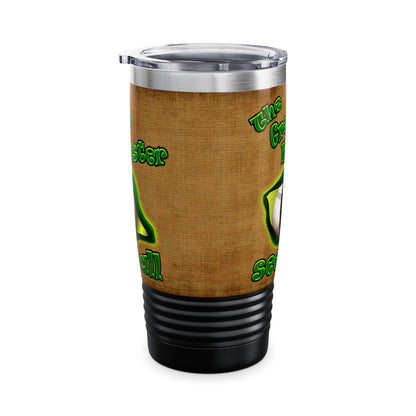 green monster - Ringneck Tumbler, 20oz (brown papyrus)