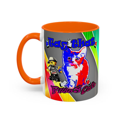tag that - Accent Mug (rainbow split)