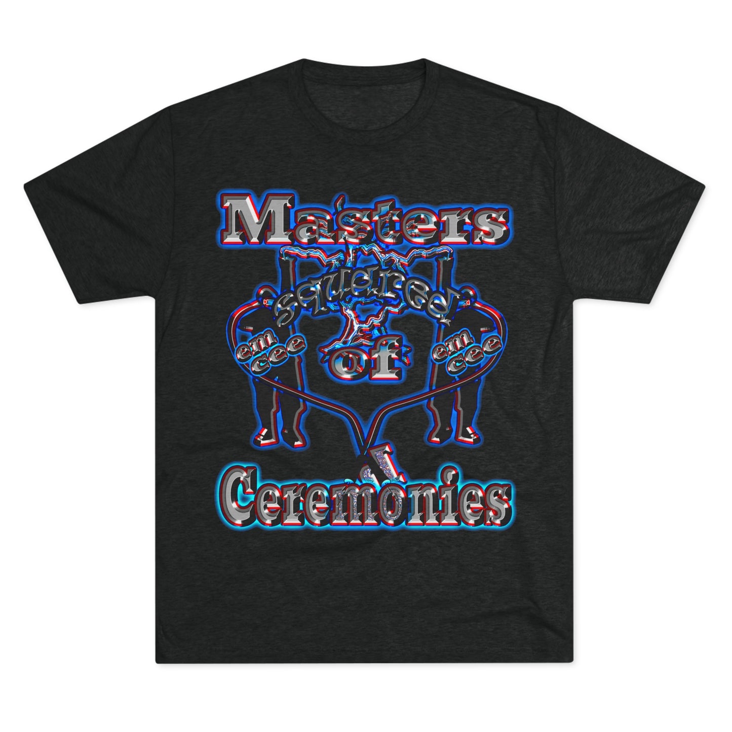 em cee squared - Unisex Tri-Blend Crew Tee