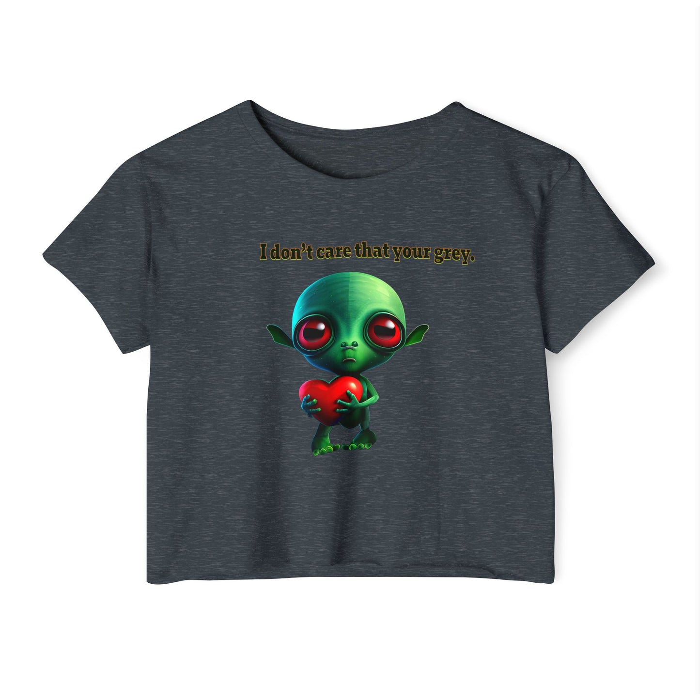 I don't care that your grey - Women's Festival Crop Top