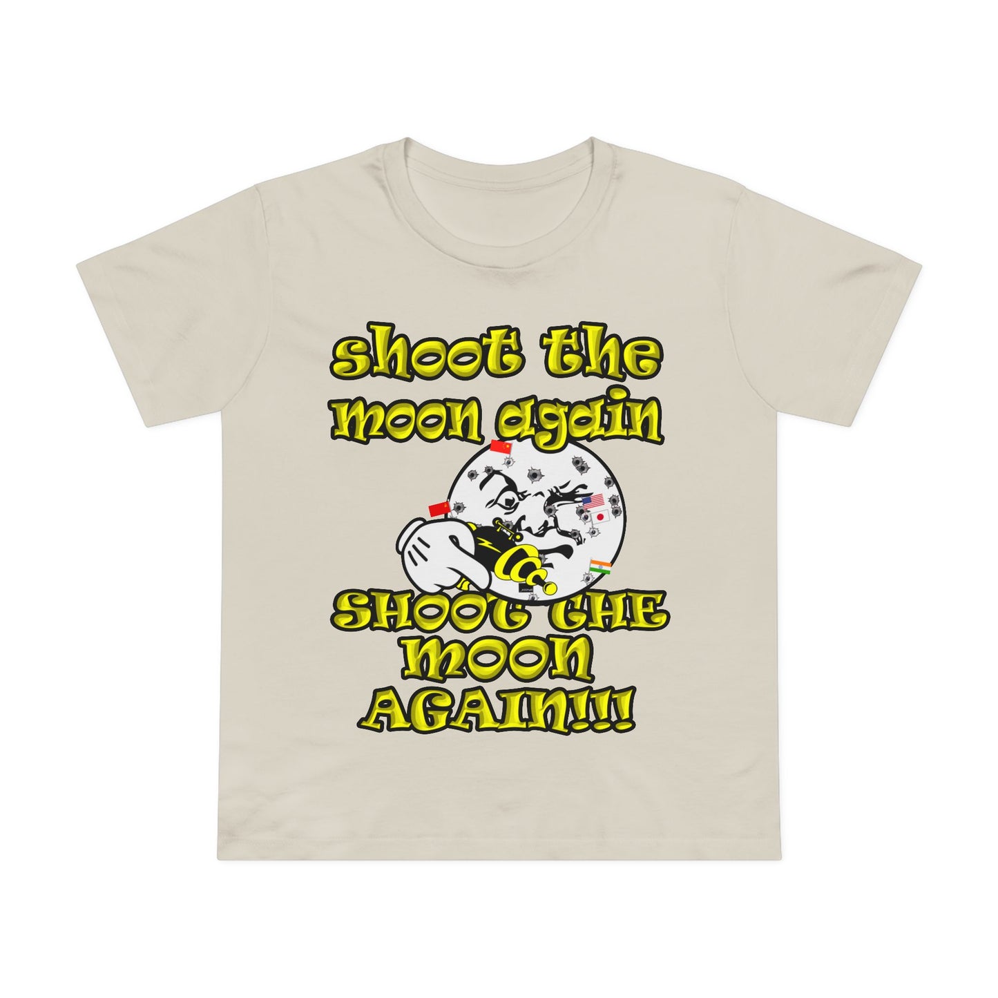 shoot the moon again - Women’s Maple Tee
