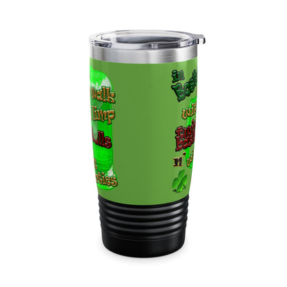 celtics logo - Ringneck Tumbler, 20oz (green)