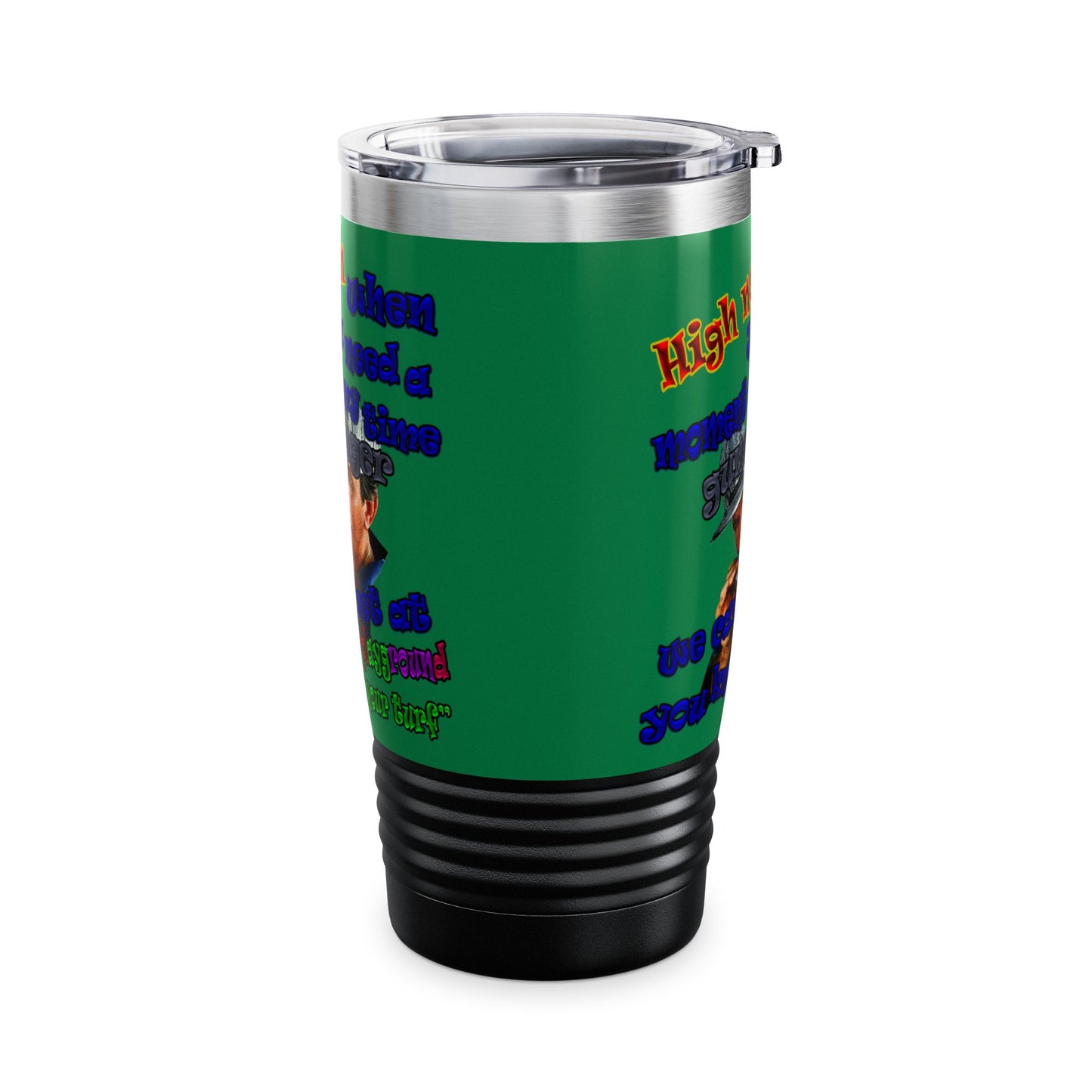 high noon - Ringneck Tumbler, 20oz (dark green)