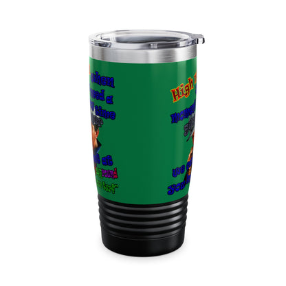 high noon - Ringneck Tumbler, 20oz (dark green)
